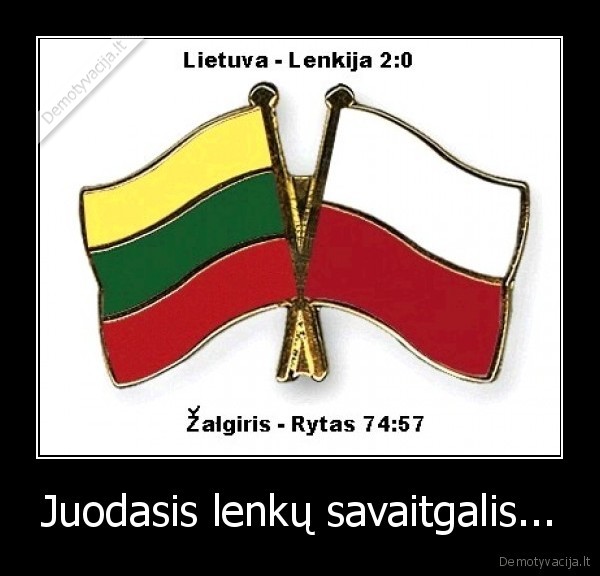 Juodasis lenkų savaitgalis...