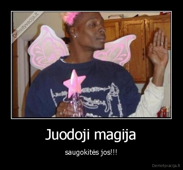 juodoji, magija