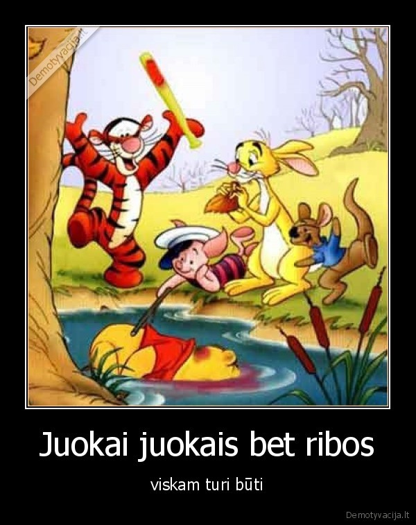 Juokai juokais bet ribos