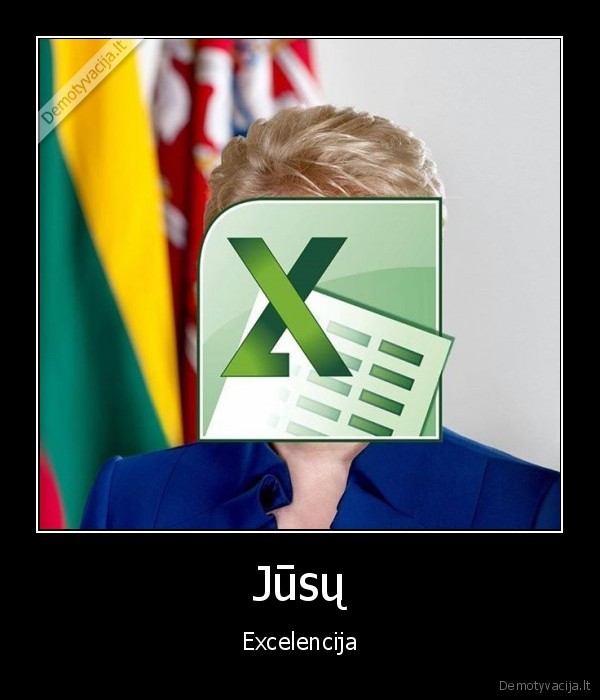 dalia, grybauskaite,excel