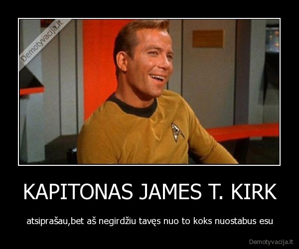 KAPITONAS JAMES T. KIRK