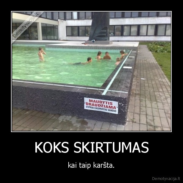 KOKS SKIRTUMAS