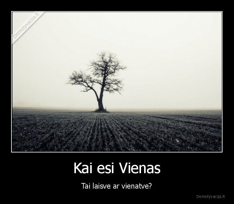 Kai esi Vienas