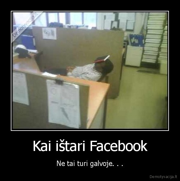 Kai ištari Facebook