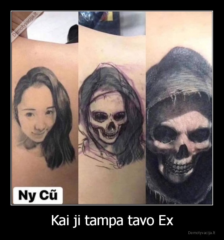 ex,mergina,tatuiruote