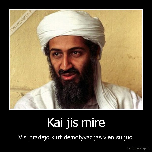 demotyvacijos,bin, laden,lol