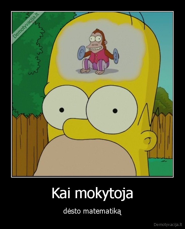 Kai mokytoja