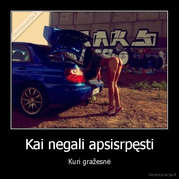 seksualus, uzpakaliukas,subaru, impreza,sikna