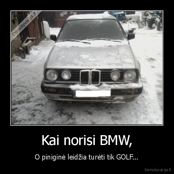 bmw, tiuningas, golf, kam, kregzde, imk, mk2, praktiska