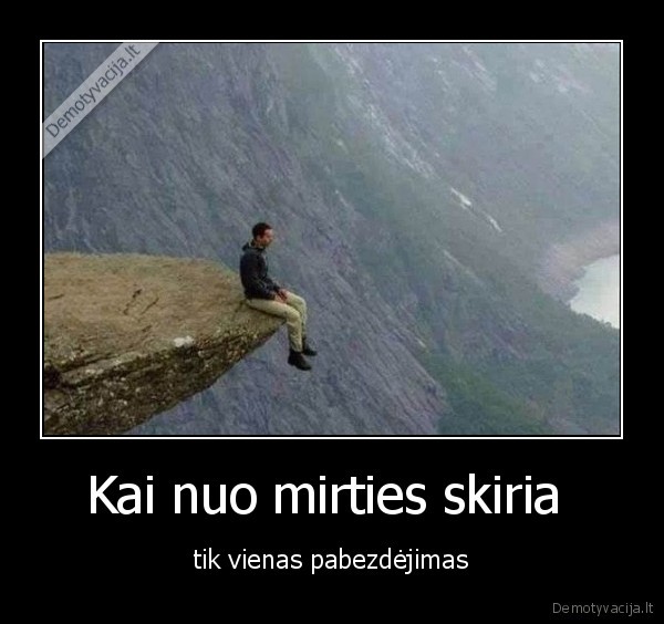 Kai nuo mirties skiria 