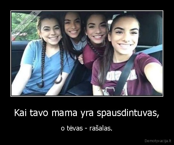 mama,tevas,spausdintuvas,rasalas