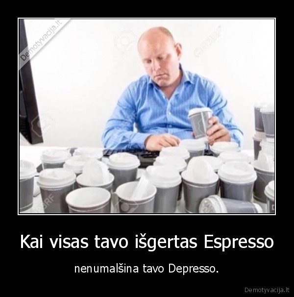 esspreso,kava,depresija