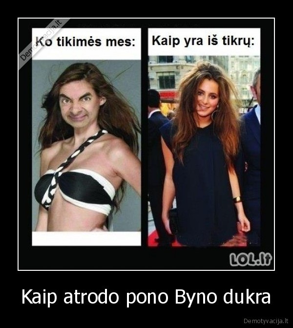 Kaip atrodo pono Byno dukra