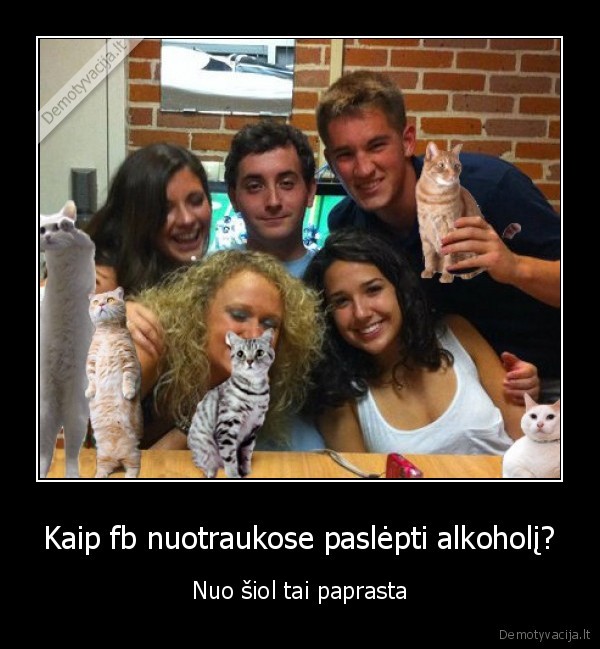 Kaip fb nuotraukose paslėpti alkoholį?