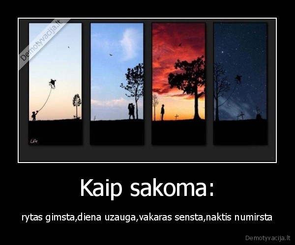 Kaip sakoma: