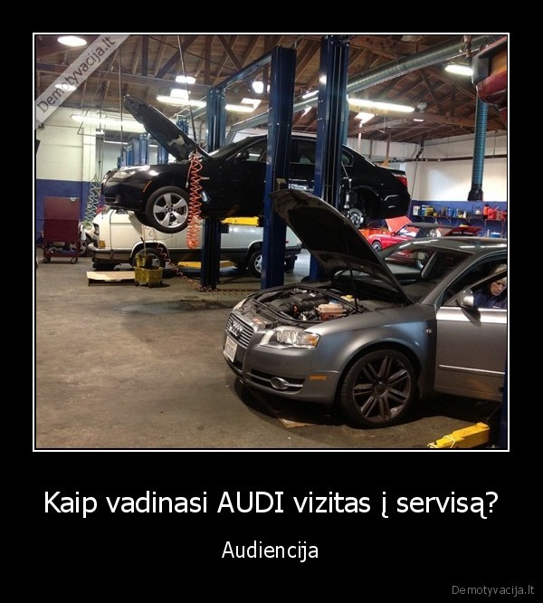 audi, servise,gedimas