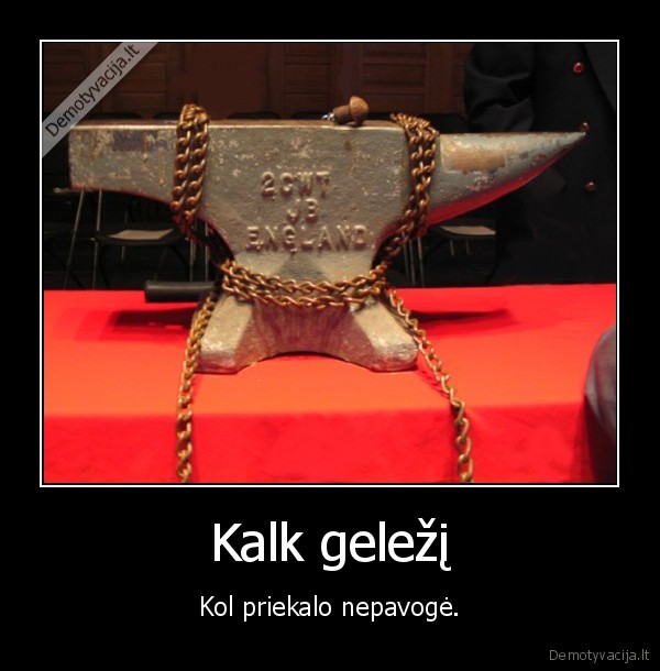 Kalk geležį