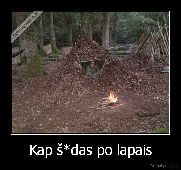 Kap š*das po lapais