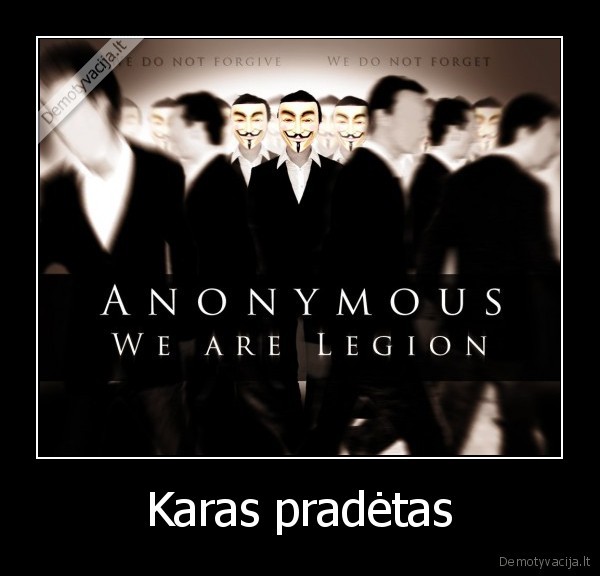 Karas pradėtas