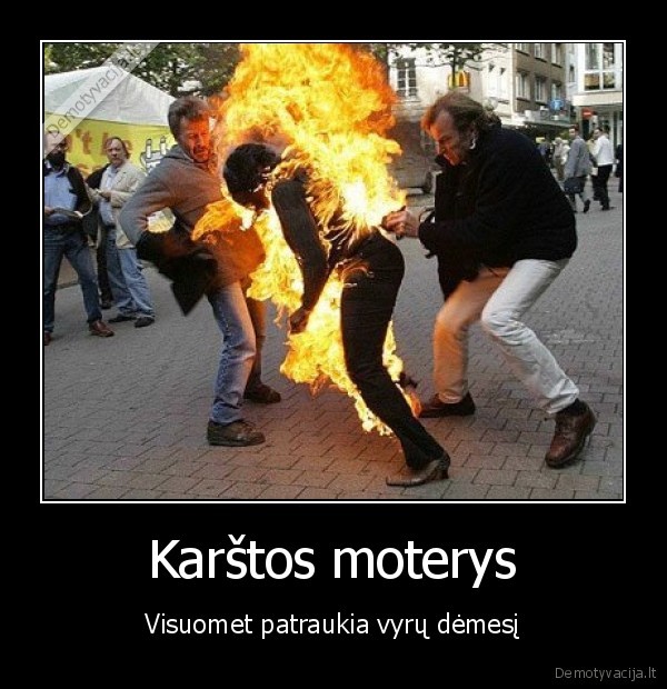 karstos,moterys