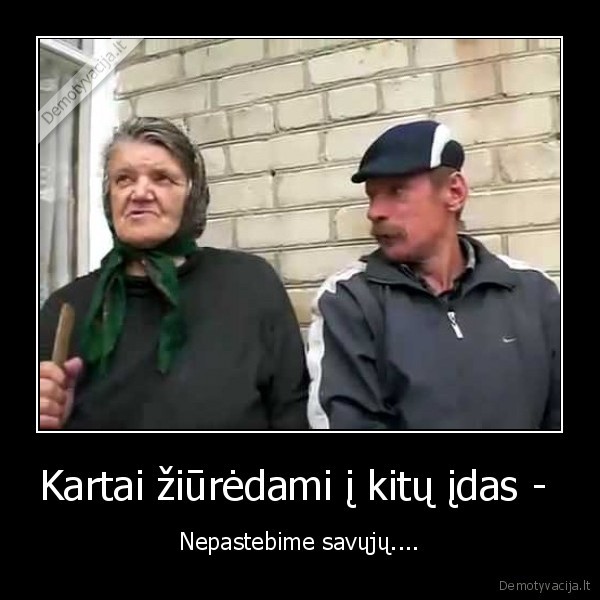 ziureti, i, kitus, nepastebeti, saves