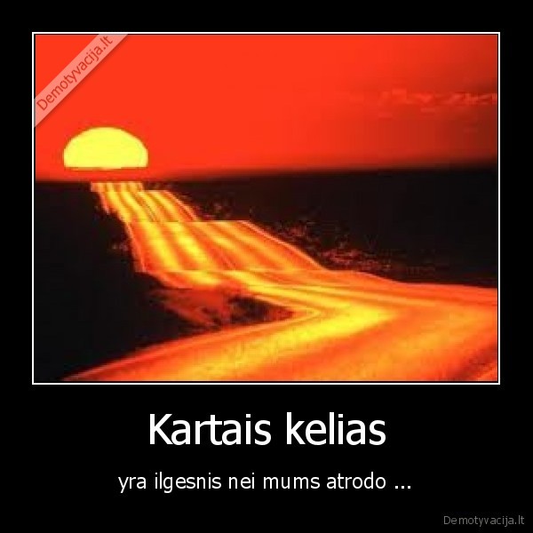 Kartais kelias