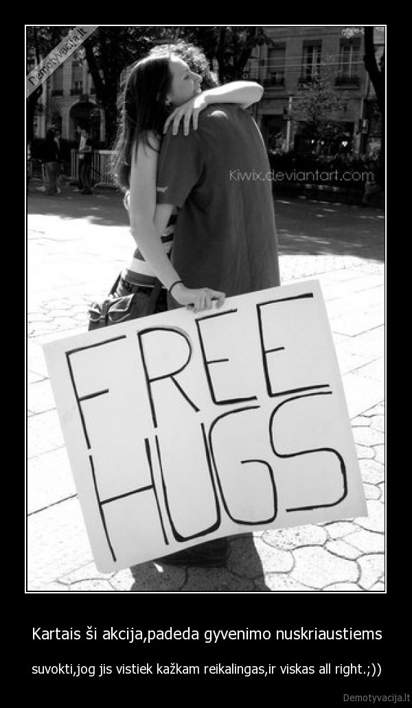 free, hug, day