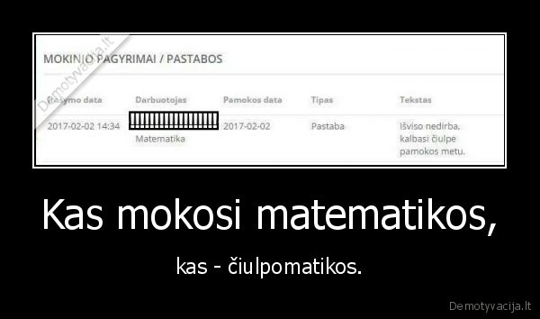 matematika,pamoka,ciulpimas