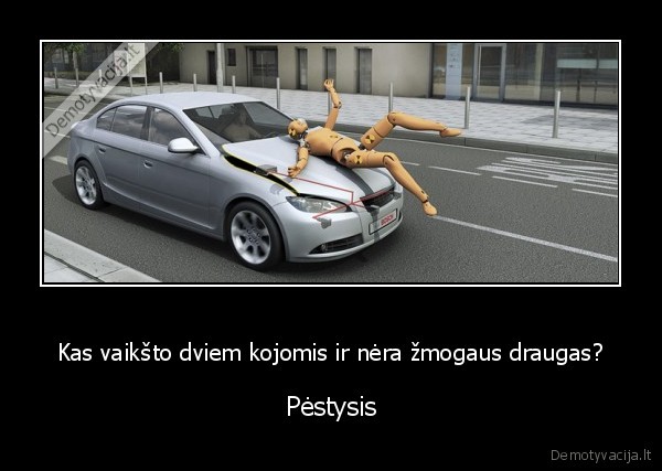 Kas vaikšto dviem kojomis ir nėra žmogaus draugas?