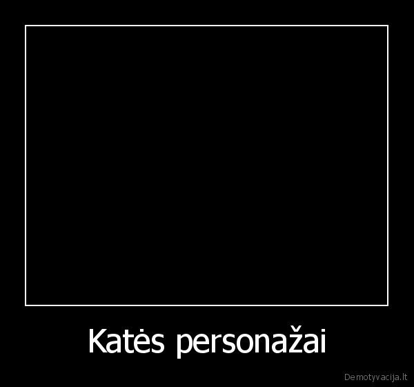 Katės personažai