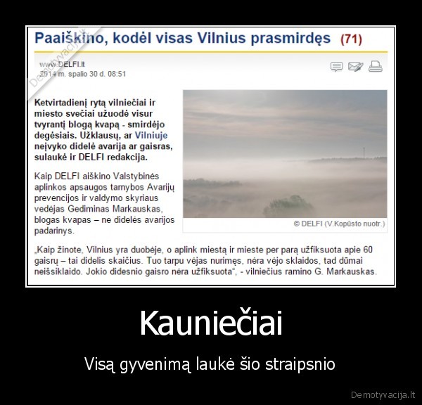 prasmirdes, vilnius,vilnis, smirda