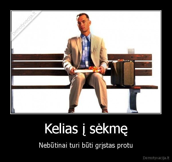 Kelias į sėkmę