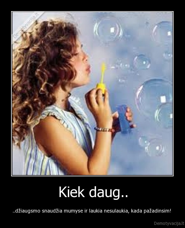 Kiek daug..