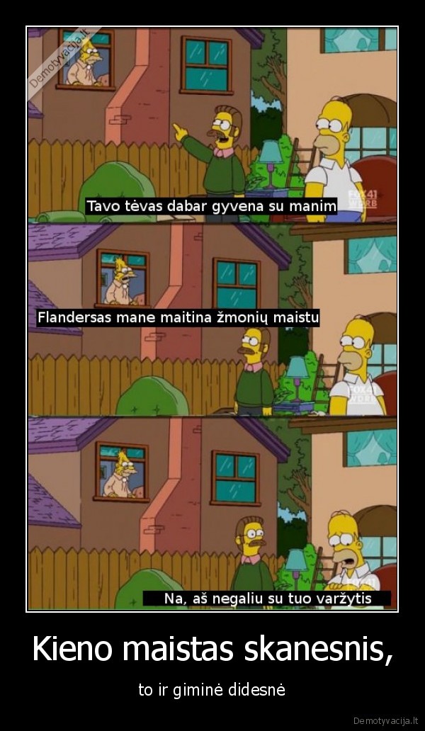 flandersas,simpsonai