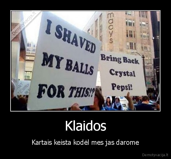 Klaidos