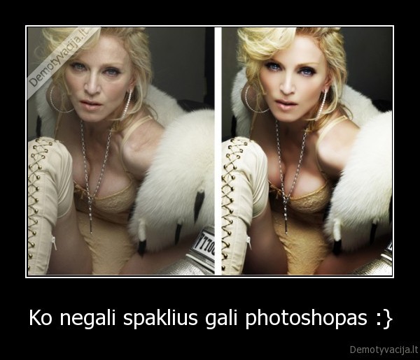 Ko negali spaklius gali photoshopas :}