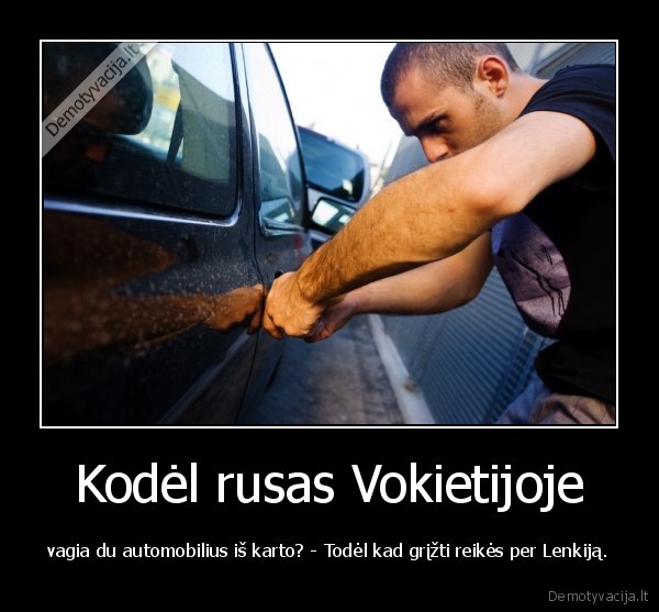 Kodėl rusas Vokietijoje