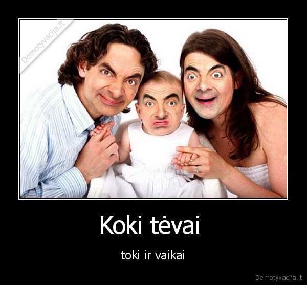 Koki tėvai 