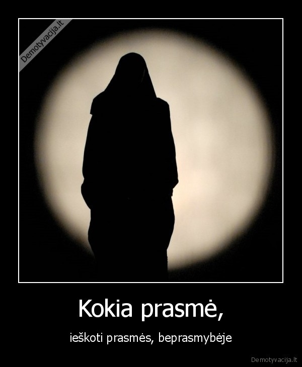 Kokia prasmė,