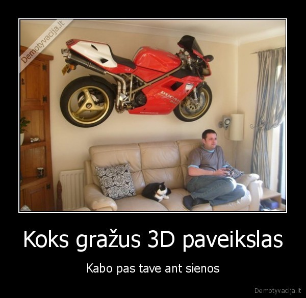 Koks gražus 3D paveikslas