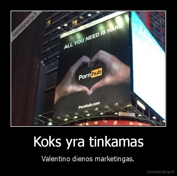 pornhub,valentino, diena,ranka,marketingas