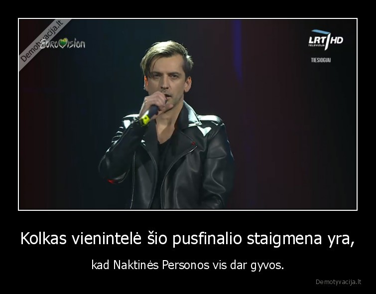 naktines, perosnos,eurovizija