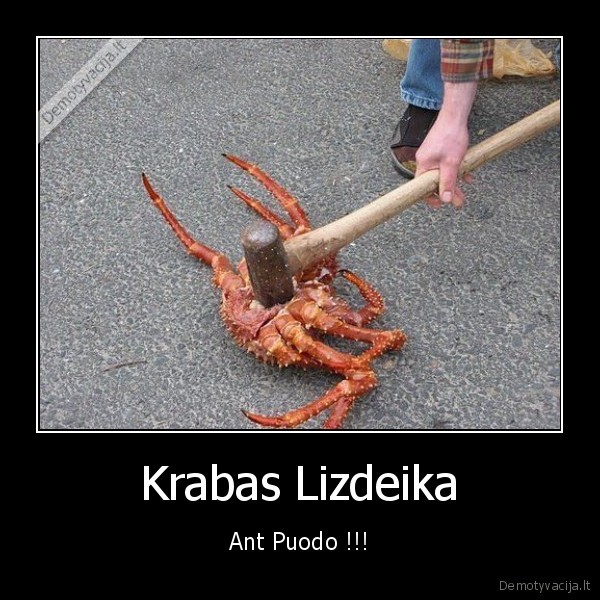 lizdeika,krabas