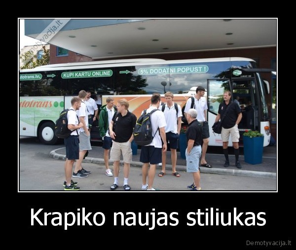 Krapiko naujas stiliukas