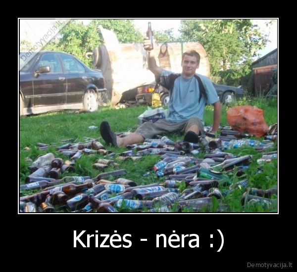 Krizės - nėra :)