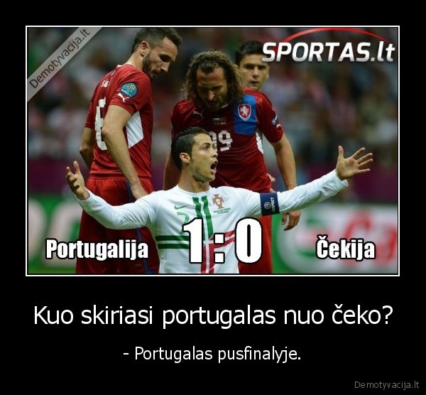 Kuo skiriasi portugalas nuo čeko?