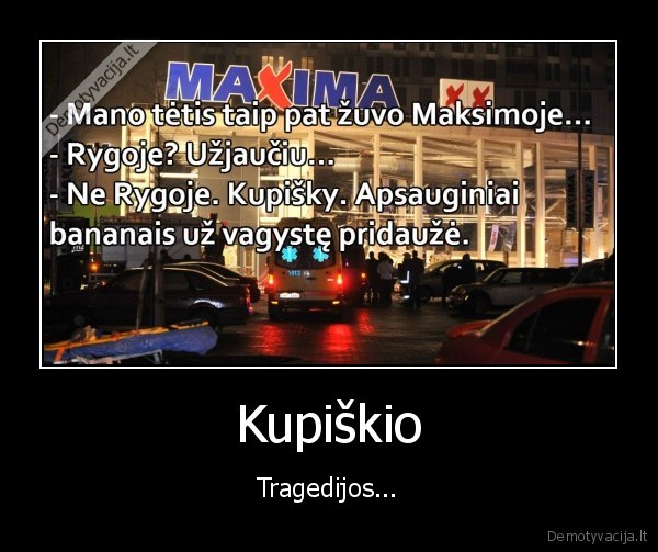 kupiskio, maxima,maximo, griutis