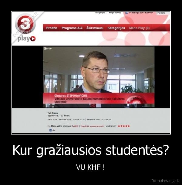 Kur gražiausios studentės?