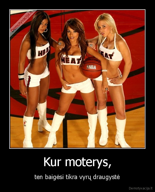 Kur moterys,