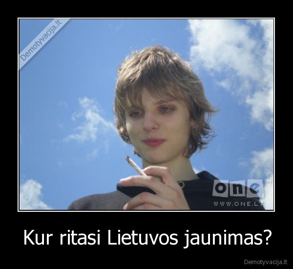 Kur ritasi Lietuvos jaunimas?